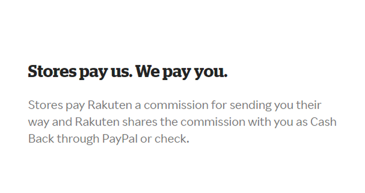 Rakuten Cashback