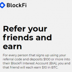 BlockFi Referral Code: Earn $40 in BTC