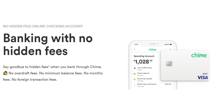 No Hidden Fees With Chime Bank
