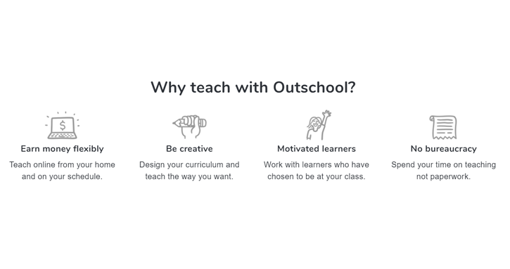 Why teach with Outschool