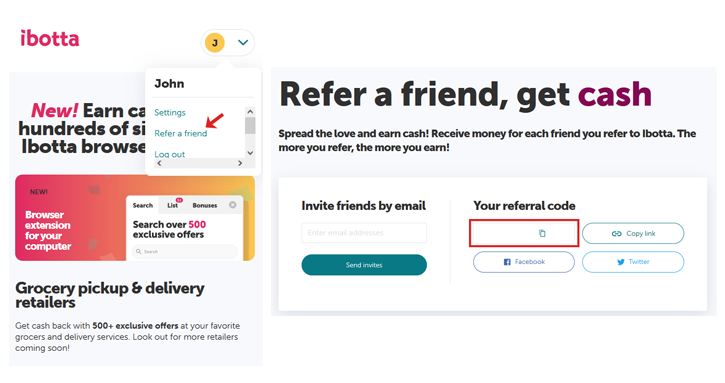 Find Your Ibotta Referral Code