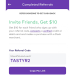 Where to find your Dosh referral code