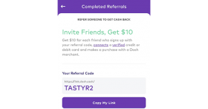 Where to find your Dosh referral code