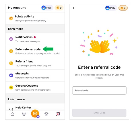 Fetch Rewards Referral Code