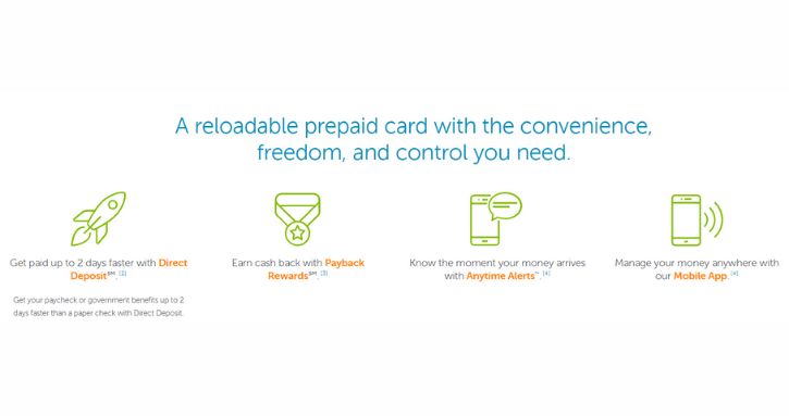 Netspend Reloadable Prepaid Card