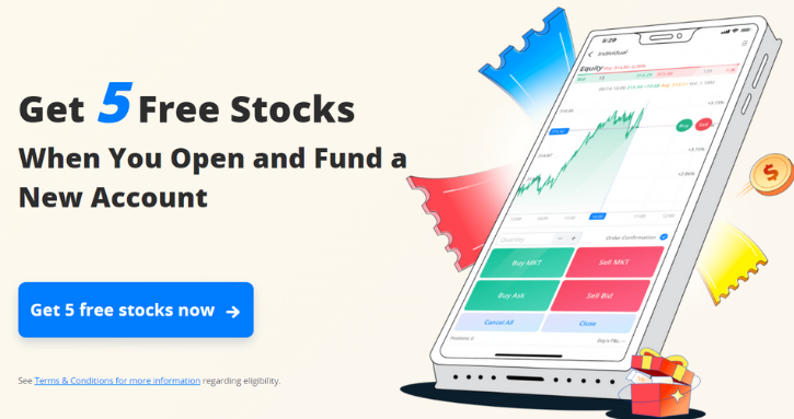 Webull Referral 5 Free Stocks