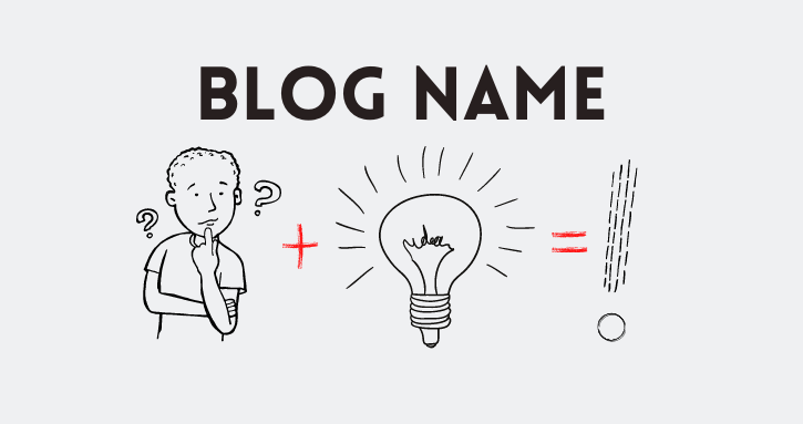 How to create a blog name