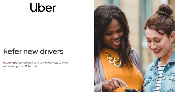 Share your Uber driver referral code