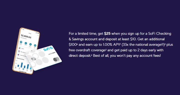 Sofi Referral - Earn $25 Sign up Bonus