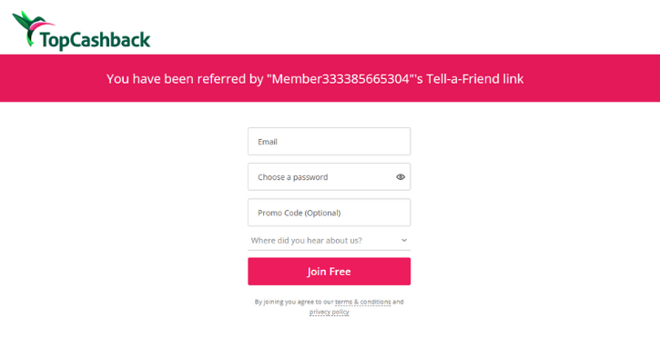 Topcashback-referral-25-Sign-up-Bonus