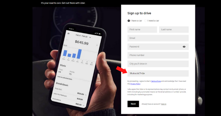 Uber driver referral code - $2200 bonus