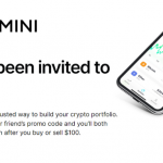 Sign up with a Gemini referral code