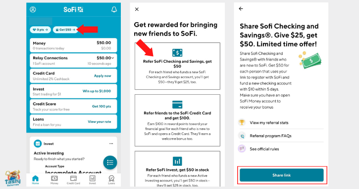 Where to Find Your SoFi Referral Link