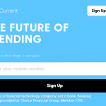 Sign up with a Current referral code