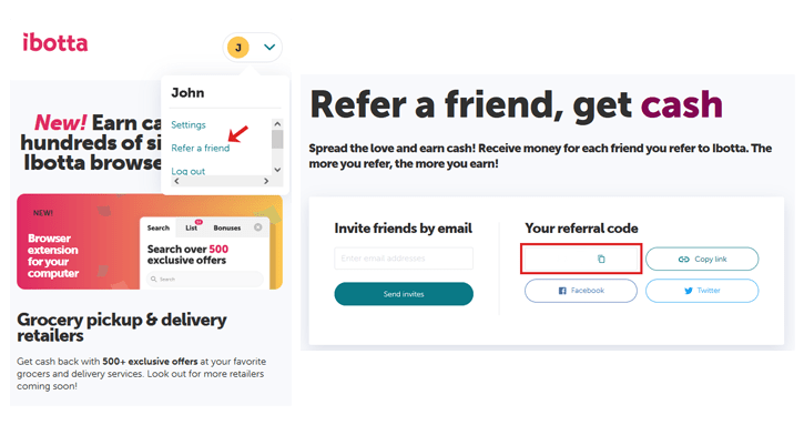 Where to Find Your Ibotta Referral Code