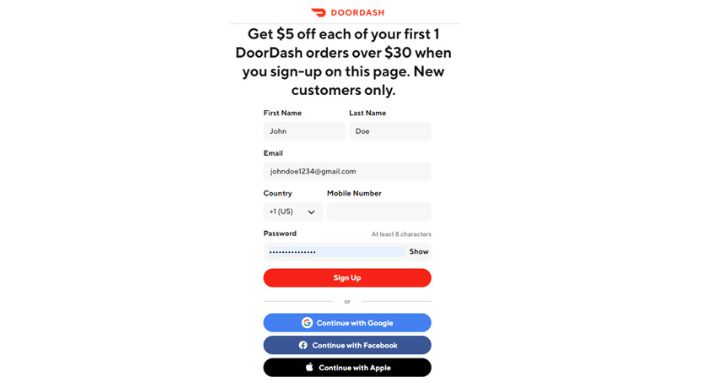 DoorDash Referral Link: Give $5, Get $5 [2025]