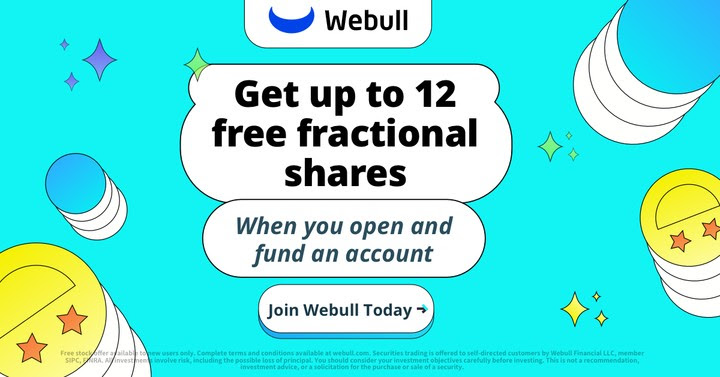 Webull free stocks