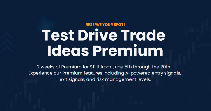 Trade Ideas Test Drive Premium