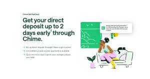 Chime get paid early app