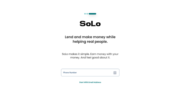 Sign up using a SoLo referral link